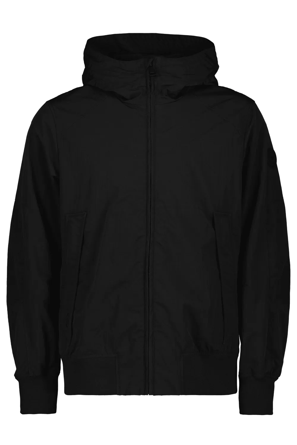 airforce hooded crinkle jacket