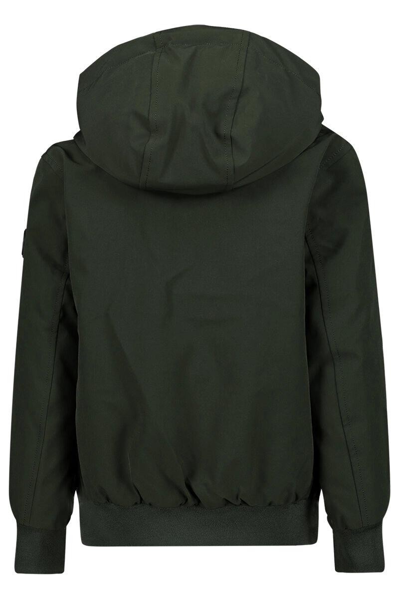 airforce hooded padded jacket