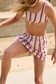 BEACHLIFE SUMMER STRIPE SKIRT