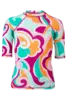 BRUNOTTI LINEAS-SWIRL RASHGUARD