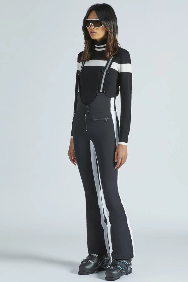 womens ski pants with suspenders