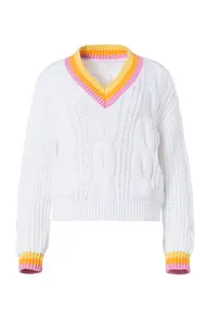 GOLDBERGH CABLE KNIT SWEATER