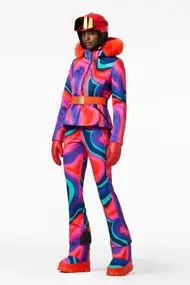 GOLDBERGH MUSE FAUX BORDER SKI JACKET