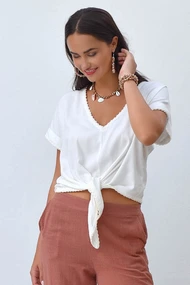 HOT LAVA BABICHE TOP