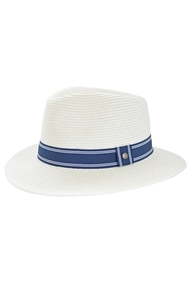 HOUSE OF ORD STRIPE FEDORA