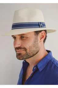 HOUSE OF ORD STRIPE FEDORA