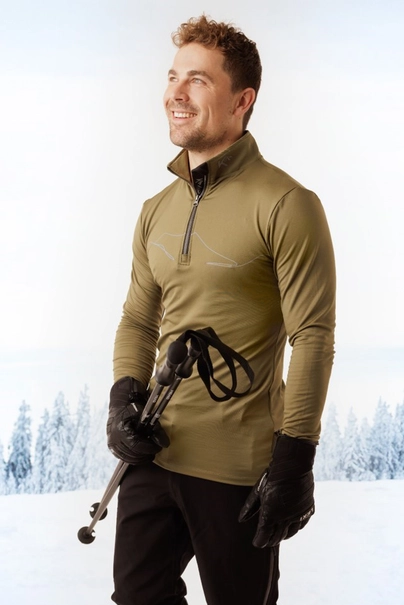 KOU MEN MID LAYER PULLY MOUNTAIN