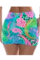 LULI FAMA SCRUNCHED UP MINI SKIRT