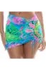 LULI FAMA SCRUNCHED UP MINI SKIRT