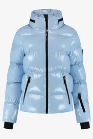 NIKKIE GSTAAD LAQUER SKI JACKET