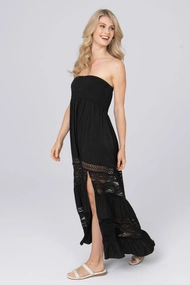 PIA ROSSINI HAVANNA MAXI DRESS