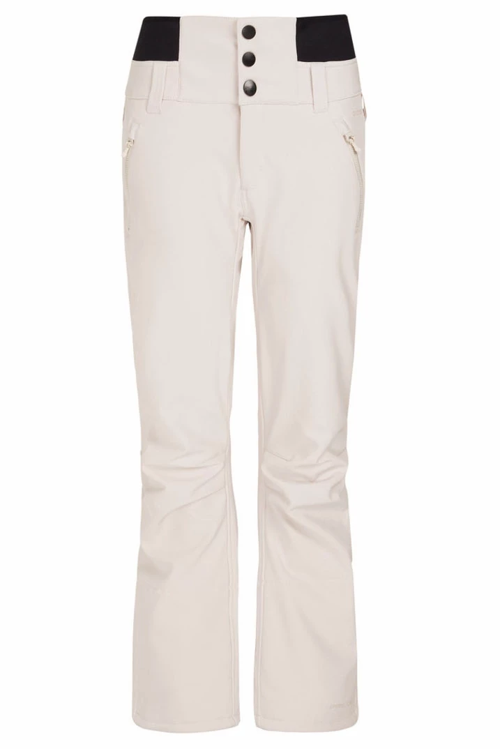 Protest Lullaby softshell ski pants in white