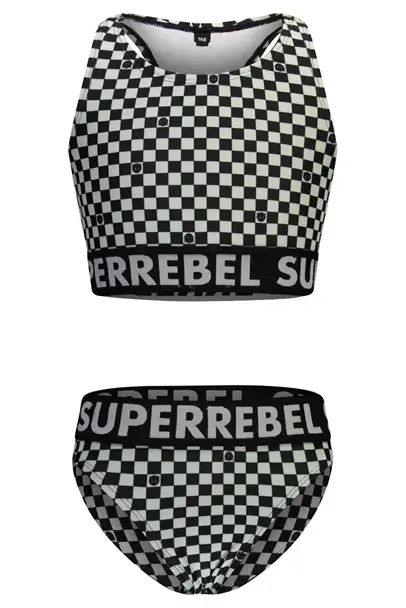 SUPERREBEL CARMEL TANKTOP BIKINI