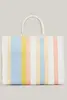 TOMMY HILFIGER BEACH TOTE STRIPE