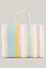 TOMMY HILFIGER BEACH TOTE STRIPE