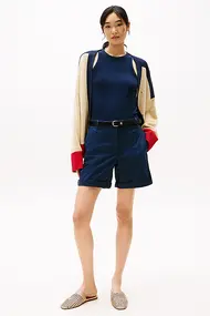 TOMMY HILFIGER CO BLEND GMD CHINO SHORT