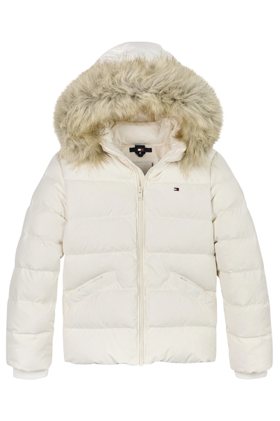 TOMMY HILFIGER ESSENTIAL DOWN FUR HOOD JACKET