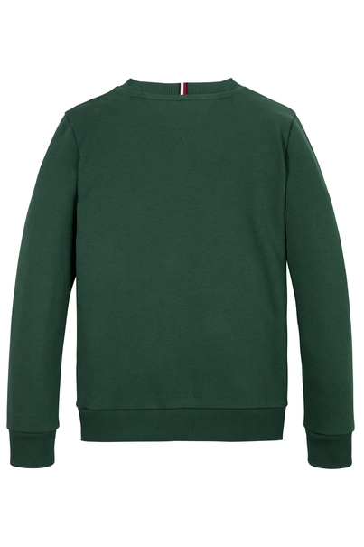 TOMMY HILFIGER LOGO PUFF EMRB REG SWEATSHIRT