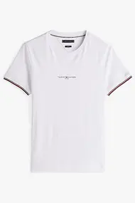 TOMMY HILFIGER LOGO TIPPED TEE
