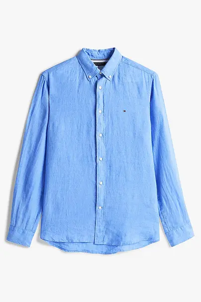 TOMMY HILFIGER PIGMENT DYED LI SOLID RF SHIRT