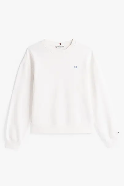 TOMMY HILFIGER REG CONTRAST FLAG SWEATSHIRT