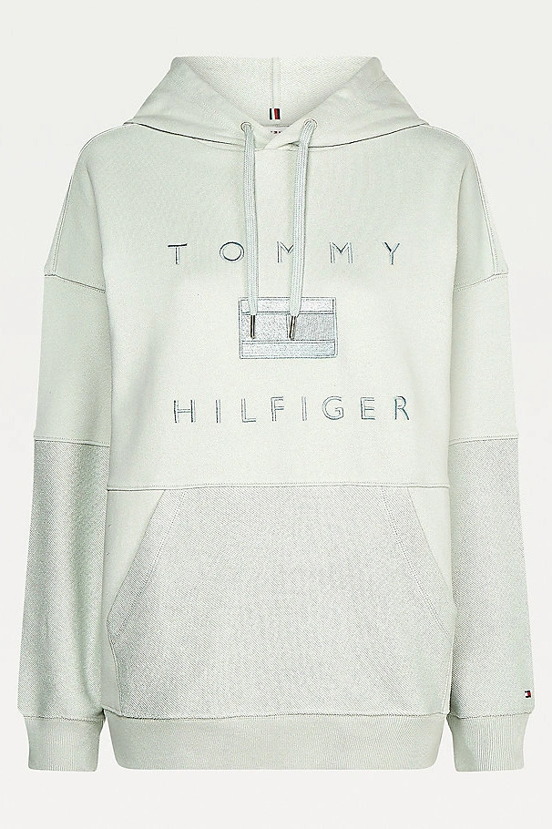 tommy hilfiger relaxed tonal hoodie