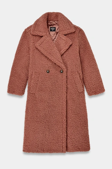 teddy bear pea coat