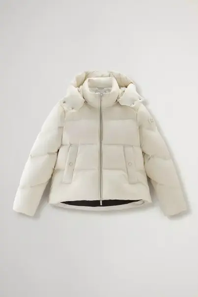 WOOLRICH ALSEA SHORT DOWN PUFFER JACKET