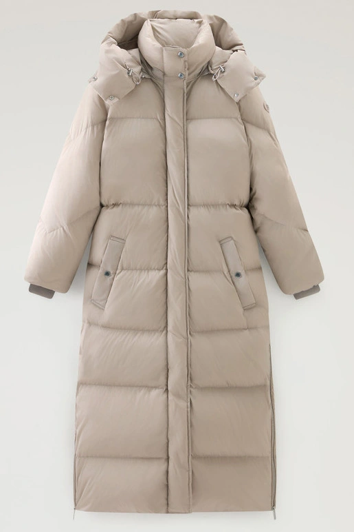 Woolrich aurora cheap long down coat