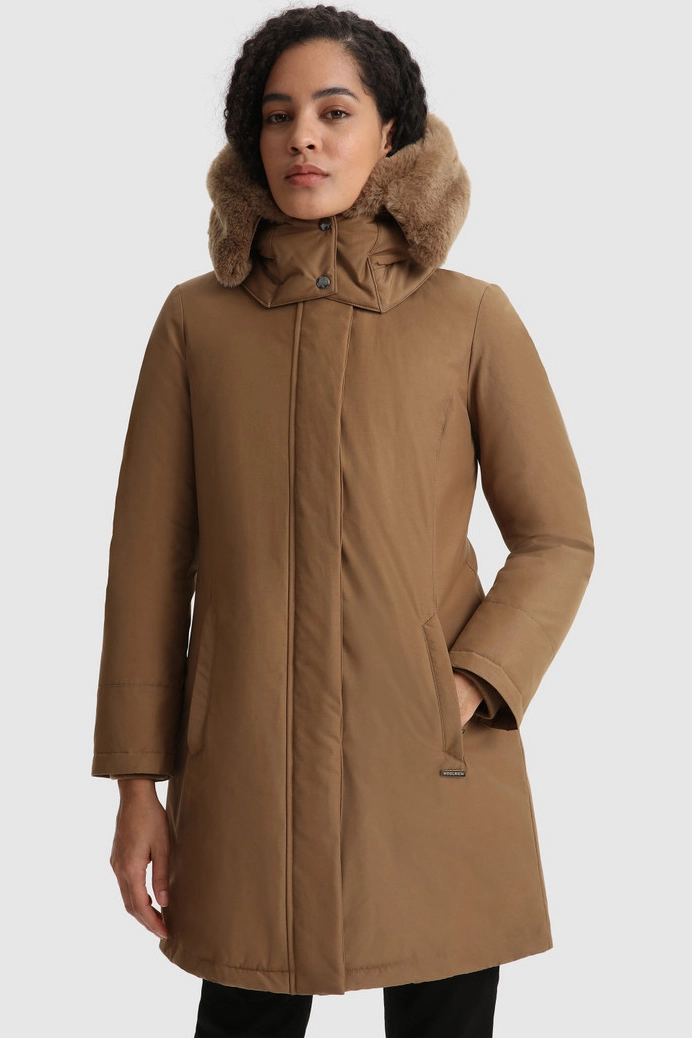 women ultra warm down short coat