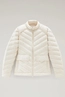 WOOLRICH CHEVRON QUILTED SHORT JACKET
