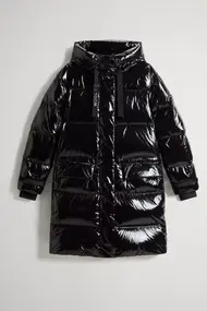 WOOLRICH SUPER GLOSSY LONG PARKA