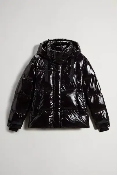 WOOLRICH SUPER GLOSSY SHORT PARKA